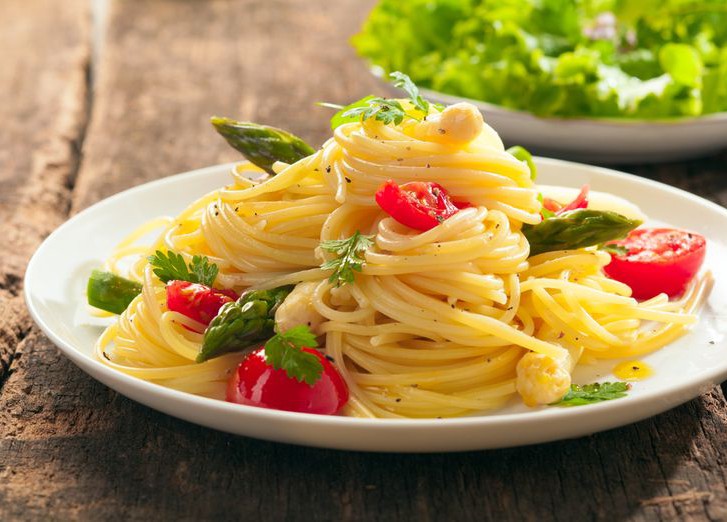 Тарелка спагетти