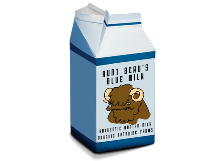 Голубое молоко Bantha milk