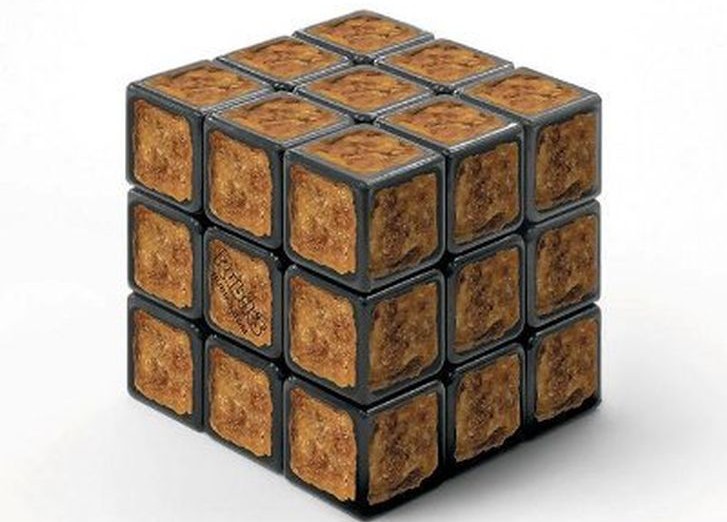 Кубик Рубика из сушеного мяса