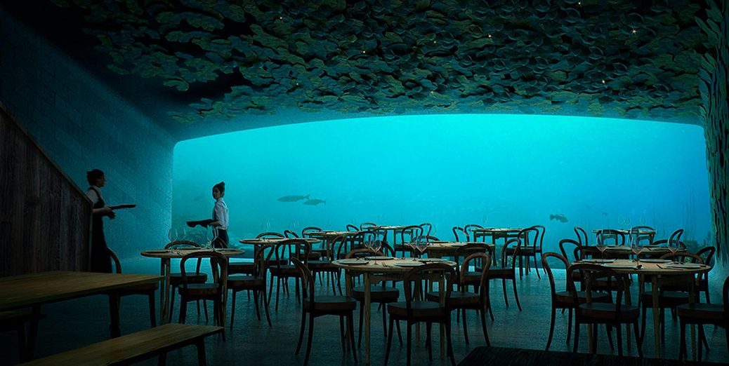 Подводный ресторан Under