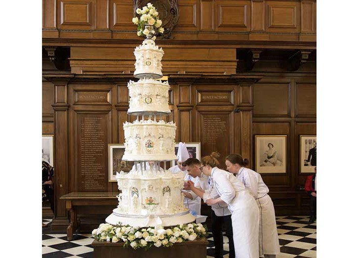 Свадебный торт Елизаветы II и герцога Эдинбургского