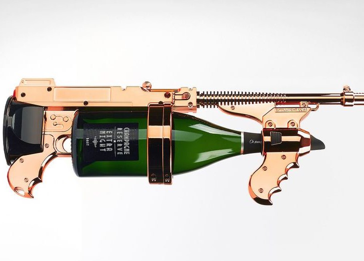 Пулемет для шампанского