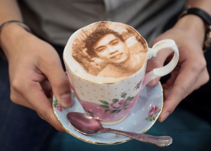 Кофе с портретом