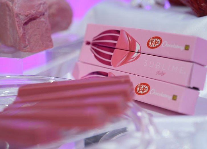Kit-Kat с розовым шоколадом