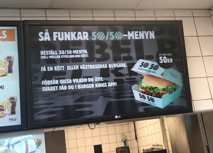 Burger King в Швеции