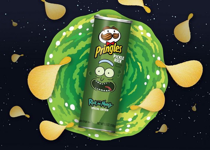 чипсы Pringles со вкусом «Огурчика Рика»