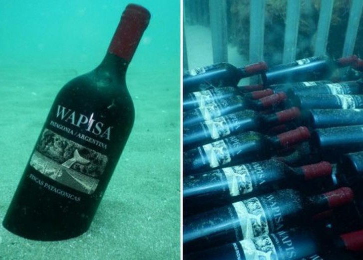 вино под водой