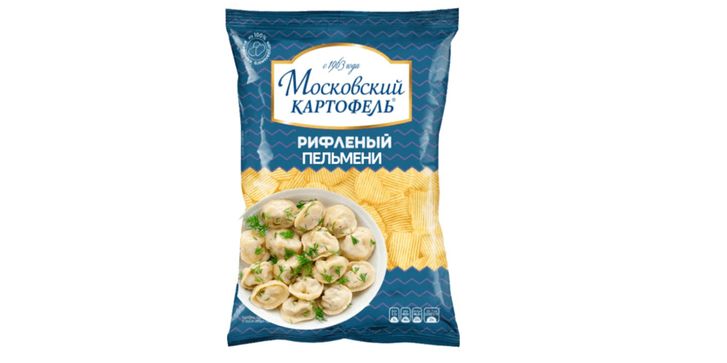 чипсы со вкусом пельменей