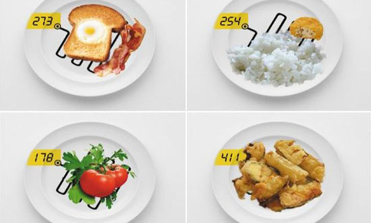 Дизайнер придумал тарелку-весы для тех, кто считает калории