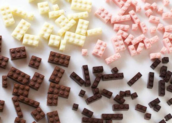 Lego шоколад