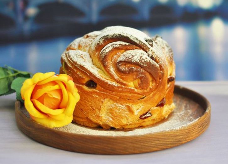 Пасхальный кулич-краффин