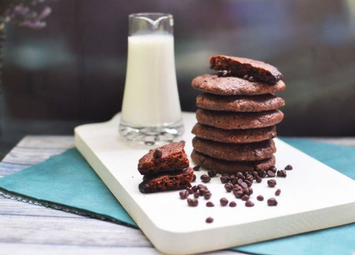 Американское двойное шоколадное печенье