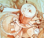 Картина пивом