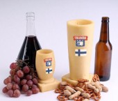 Бокалы из сыра