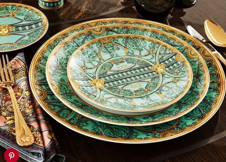 Новая коллекция посуды Rosenthal х Versace