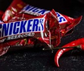Snickers с острым арахисом