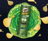 чипсы Pringles со вкусом «Огурчика Рика»