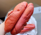 розовый хлеб из питахайи
