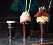 молочный коктейль с пивом Guinness