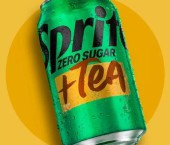 Sprite с черным чаем