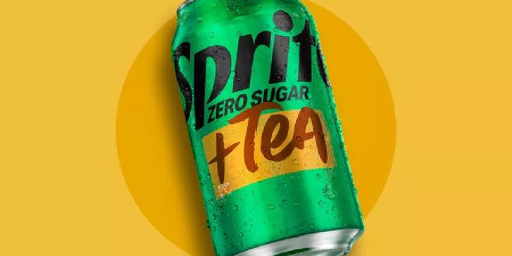 Sprite с черным чаем