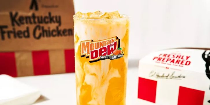 персиковый Mountain Dew