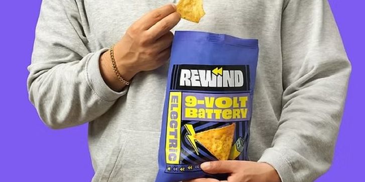 Чипсы со вкусом 9-вольтовой батарейки