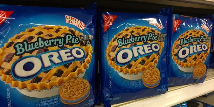 Oreo с голубикой
