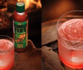 коктейль с острым соусом