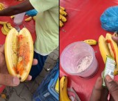 бананы с соусом