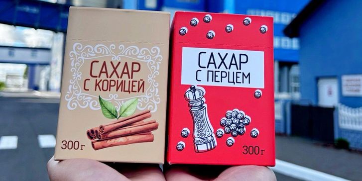 сахар с корицей и перцем