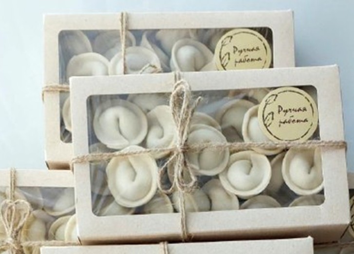 пельмени с улиткой