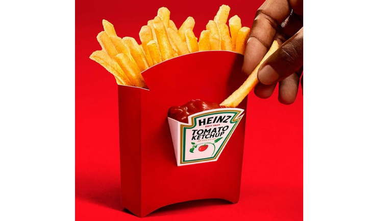 коробка для картофеля фри