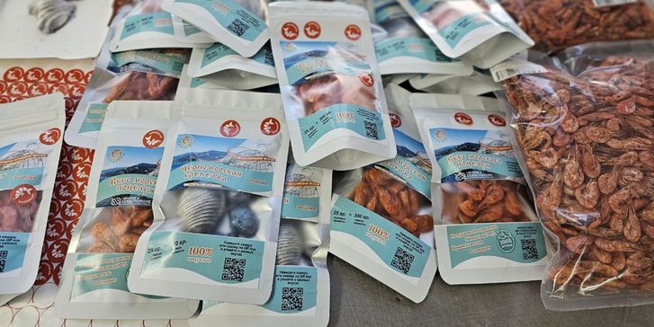 креветка в шоколаде