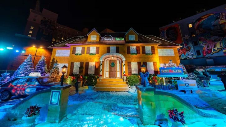 особняк из «Один дома» воссоздали из имбирного печенья