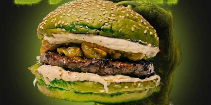 бургер «Гринч»