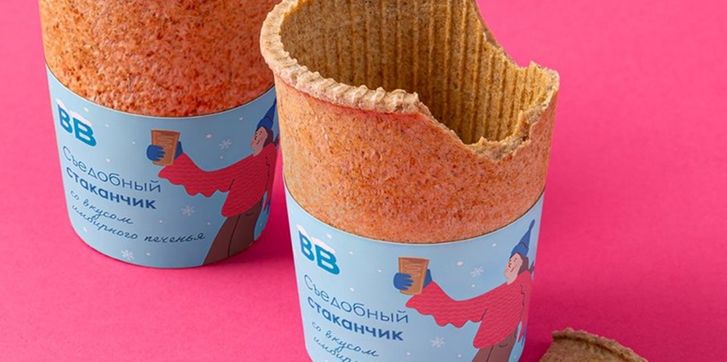 съедобный стакан