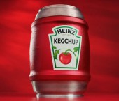 бочонок с соусом Heinz
