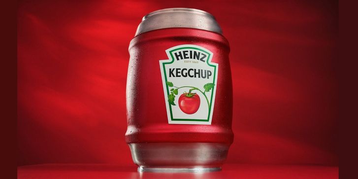 бочонок с соусом Heinz